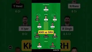 KKR vs SRH Dream11 Team, KKR vs SRH Dream11 Prediction, KOL vs SRH Dream11 Team