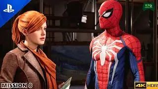 Marvel's Spider-Man Remastered (PS5) &mdash; Геймплей 4K | Миссия 8 &mdash; Не трогай искусство