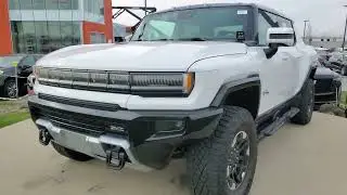 2022 GMC HUMMER EV Edition 1 Cold Start - WHITE/BLACK #gmchummerev