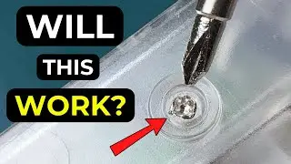 DON&rsquo;T Throw It Away! Remove Stripped Screw in PLASTIC Case!