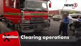 MMDA, nagsagawa ng clearing operations; mga sagabal sa kalsada at bangketa, inalis