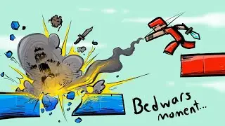BECOMING AVERAGE PLAYER IN BEDWARS  like AND subscribe