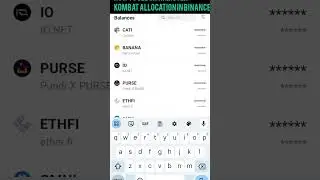 How to check  your hamster Kombat allocation in binance #viralshort #cryptomines #fypシ゚viral #shots