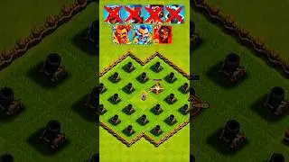 1 Level Mortar Vs 1 Max Wizard Family #shorts #coc #clashofclans #mortar #wizard #gaming