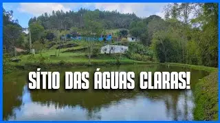 SÍTIO COM 20.000 METROS QUADRADOS UM LINDO LAGO E MUITA ÁGUA!