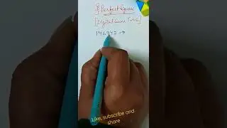 Perfect square|Digital sum trick| perfect square or non perfect square #shorts #maths #viral #tricks