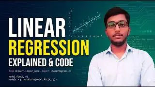 Easiest ML/AI model for Beginners || Linear Regression #python