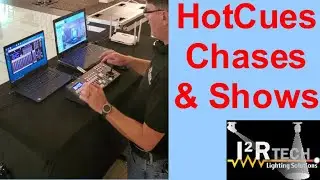 HotCues Chases and Shows on the DMX Board 