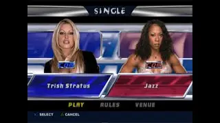WWE - Trish Stratus vs. Jazz (ALL COM) - Royal Rumble 2002