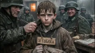 Немцы повесили мальчику на шею бирку и гоняли носить приказы “как собаку”.