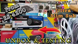 🔥Heavy Car SUB🔥 || Low Price😱 || Unbox & Test || AJ Tech