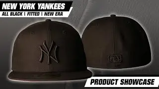 Черная кепка NY Yankees с серым низом, размер 59Fifty, облегающая | Серая кепка Yankees с нижним краем, размер 5950