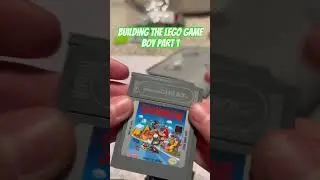 Building the Lego GameBoy Part 1 #shorts #lego #gameboy #supermarioland #mario #marioland #roadto1k