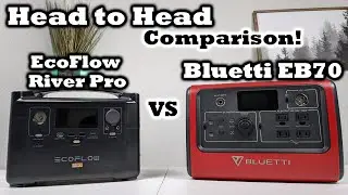 EcoFlow River Pro VS Bluetti EB70: In Depth - Head to Head Comparison!