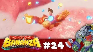 Свободное падение в гамбургерный рай | Играем в Donkey Kong Bananza (Часть 24)