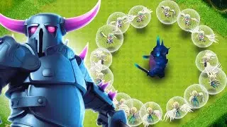 ATAKANDO CON PEKKA Y SANADORAS AL NIVEL MAXIMO DENTRO DE CLAN OF CLAN 😱