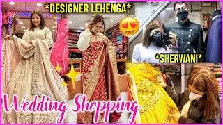 Sisters WEDDING Shopping in CHANDNI CHOWK! Bridal Designer Lehenga & Saree | Anindita Chakravarty