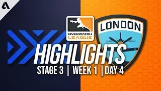 New York Excelsior vs London Spitfire | Overwatch League Highlights OWL Stage 3 Week 1 Day 4