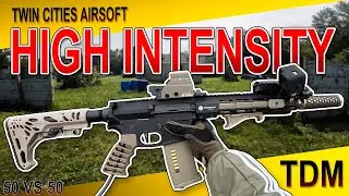 High Intensity Airsoft - 3 Life Elimination TDM - Wolverine MTW Billet Gen 3 Gameplay