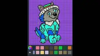 How to Draw Pixel Art 🔥🔥 cat  #viral #youtube #trending #pixelart