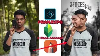 Pranav pg Instagram 2 face Editing। Ps touch  cc 2021 best Tutorial🔥🔥