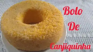 #Bolo de canjiquinha amarela/ fofinho.Bom di