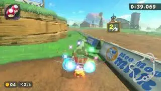 Moo Moo Meadows - 1:55.741 - Kins0 (Mario Kart World world record)