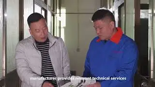 Fertilizer crusher machine