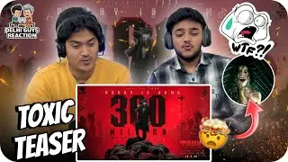 TOXIC TEASER REACTION🔥😳| Rocking Star Yash | KVN Productions | Monster Mind Creations | DGR