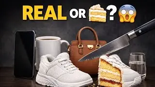 Which One Is REAL? 🍰😱 Cake or Real Object | Real vs Cake Challenge 