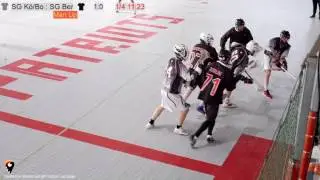 DLaxV Deutsche Lacrosse Meisterschaft Indoor Herren - Finale 1. Halbzeit