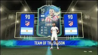 TOTS Angel Correa Review| Fifa 21 TOTS