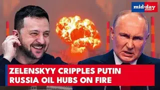 Ukraine STRIKES  Russian Oil Hubs in Bryansk & Samara; Crimea Airfield Hit, Exports Threatened
