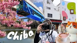 Japan Vlog: Chiba 🚝🌸 // Sunroute hotel room tour, cozy days, awakening tokyo & riding the monorail