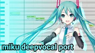 Hatsune miku deepvocal port CVVC (download)