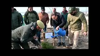 Forest Department shopian launched a mega plantation drive at DC office shopian.