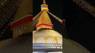 New Year&rsquo;s Full Moon magic at Boudha Stupa, Nepal. 🌕🧘&zwj;♂️ Pure peace and alignment. #nepal