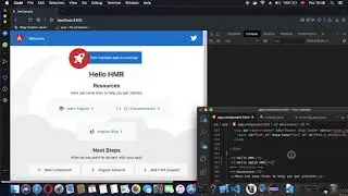 HMR(Hot Module Replacement) enabled usage.