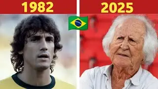 Brazil 🇧🇷 1982 Squad Then and Now | Football Icons Transformation! 🔥