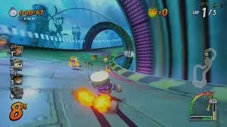 Crash Team Racing Nitro Fueled (Hard Adventure Mode) - Part 2: Roo's Tubes Trophy Race