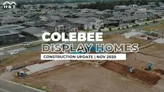 Colebee Display Homes Construction Update | November 2020