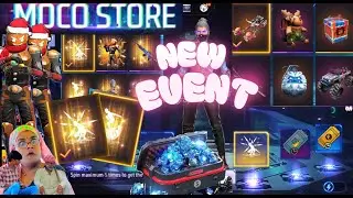 New Moco Store Event Spin Trick 💥😮| free fire new event | ff new event | new event free fire