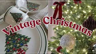 Vintage & New Christmas Decor Haul 2025 🎄 | Heirloom + New Holiday Finds for Our First Home