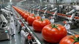 Inside A Modern Factory: The Full Tomato Juice Manufacturing Process