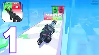 Weapon Master: Gun Shooter Run - Gameplay Walkthrough Part 1 (Android,iOS)