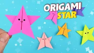 How to Make Origami Star | Origami Kawaii Star Tutorial