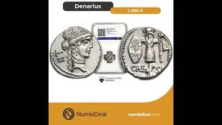 Denarius - Julius Caesar, 44 BC, Roman Empire - Link in Description!