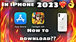 How to download farlight 84 in iPhone/ iOS ❤️&zwj;🔥