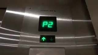 OTIS Series 2 Hydraulic elevators @ 111 Elizabeth St. (Longos P-garage), Toronto, ON, Canada.