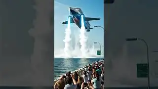 This Ship Took Off Like a Plane! 😱 | Must-See! #FlyingShip #ShipTakesOff  #Shorts